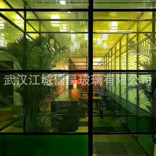 5+5夹胶夹丝磨砂玻璃钢化玻璃加工玻璃制品