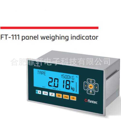 德国富林泰克flintec FT-111面板式称重显示器 嵌入式控制仪表