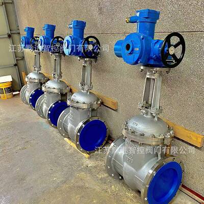 黔进 CF8不锈钢Z9B41H-25P DN350矿用电动闸阀ZB60-24/(660V)