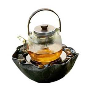 玻璃泡茶壶 围炉煮茶家用网红全套电陶炉煮茶器罐罐奶茶壶茶具套装
