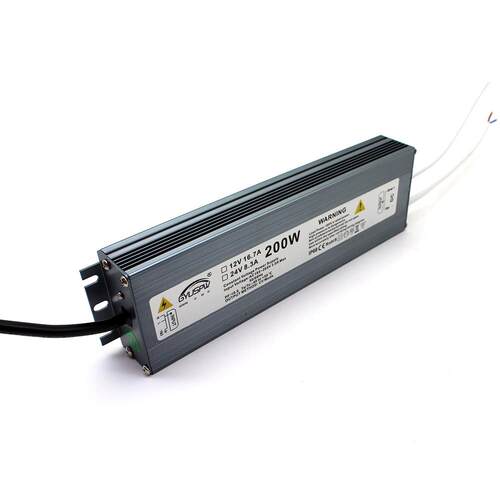 200W防水电源大功率LED驱动电源24V200W户外灯具监控安防开关电源