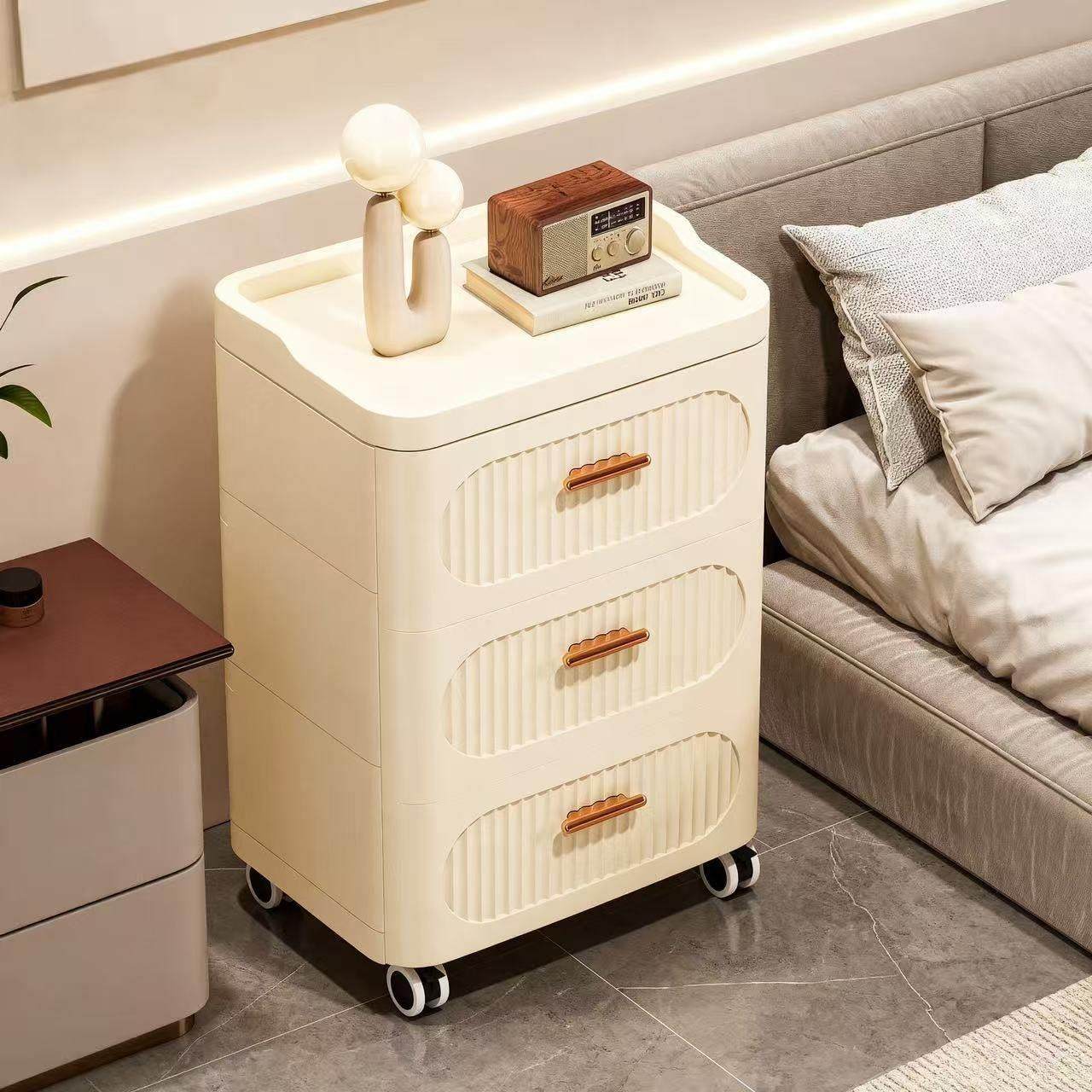 抽屉式收纳柜家用客厅多层零食储物柜现代卧室加厚床头夹缝置物柜,收纳整理,收纳柜,淘宝优惠券,粉丝福利购,淘宝优惠卷