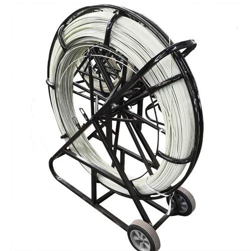 电工穿线工具玻璃钢管道穿线器引线器通信穿管器12#100米带架子