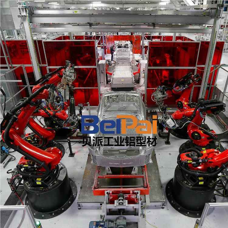 供应焊接机器人安全栏围红色防光弧防护枣GAQ围栏厂家定制加工