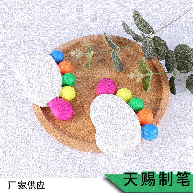 工厂新款荧光笔 小巧可爱儿童画画彩色笔 脚掌荧光笔