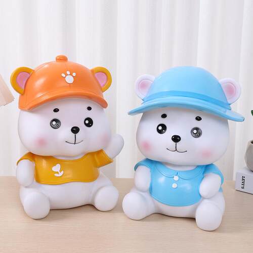 网红大号创意可爱小熊存钱罐防摔储钱罐儿童储蓄罐摆件学生礼物品