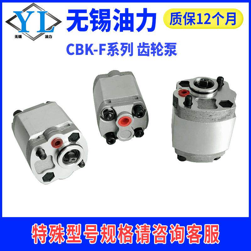 齿轮泵CBK-F0.8122.02.52.73.0动力单元液压油泵高效工业配套