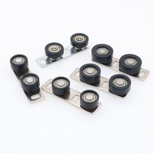 直径19mm双柱铝合金门止摆器平移门吊趟门吊轨吊滑门定位器限位器