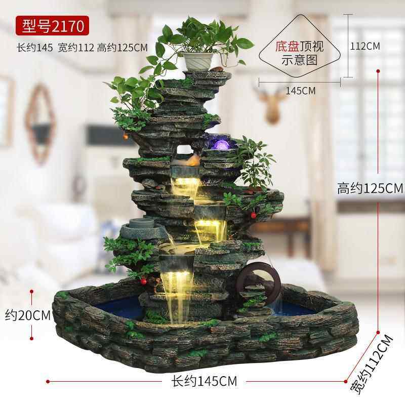 石雕喷户外庭院水景水鱼泉造景大型假山RWB流池水钵大理石风球摆