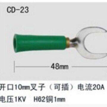供应1KV叉子电力插片（叉子）/插拔器开口10mm/20A电流