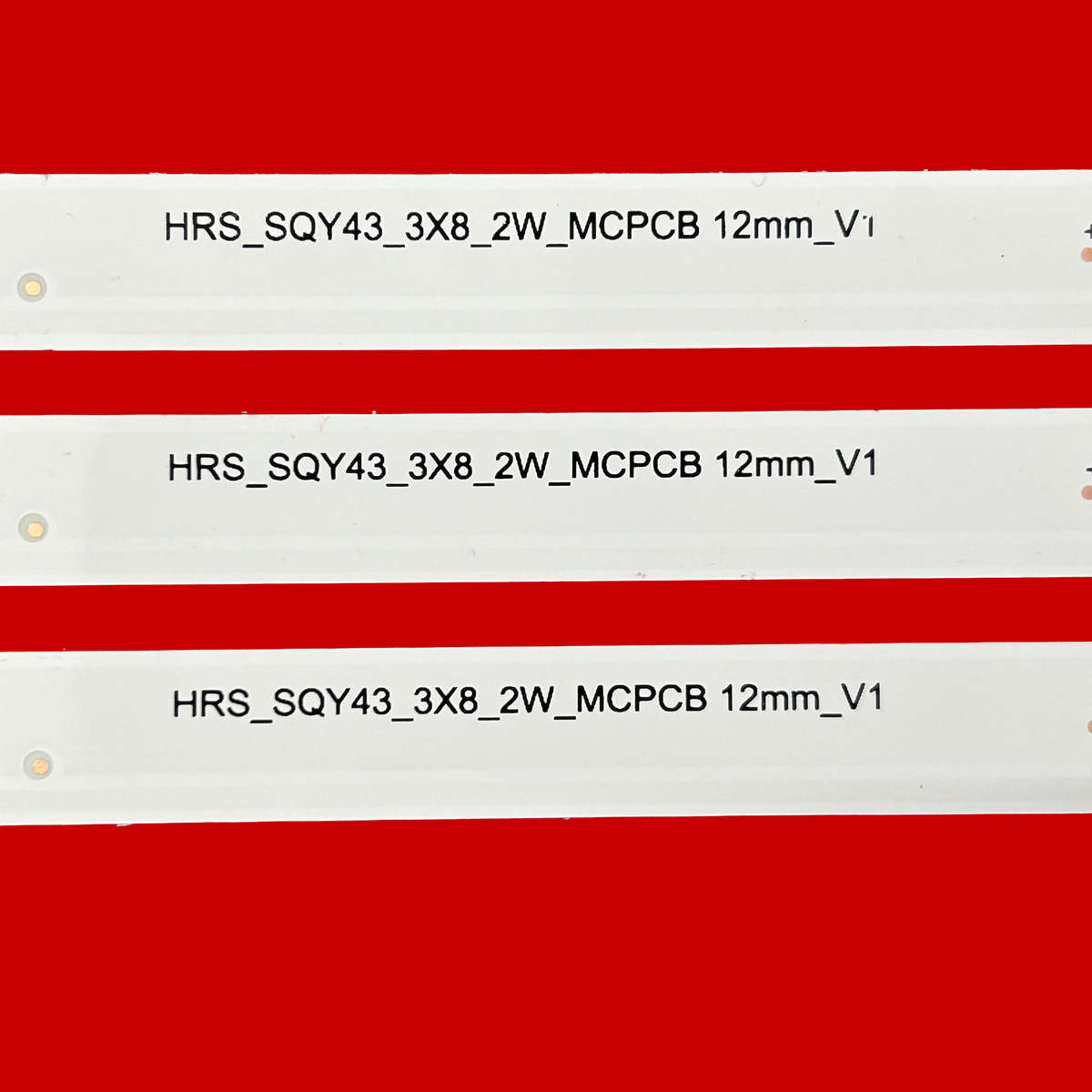 适用组装机43寸背光灯条HRS_SQY43_3X8_2W_MCPCB液晶背光灯条