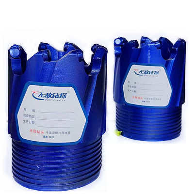 完整旋复合齿复合取灰岩快风钻金刚石片芯组合地质勘探片进尺钻头