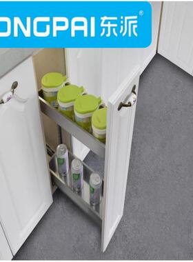 DONGPAI东派-不锈钢板式拉篮全钢拉篮200250柜不锈钢两层平拉篮