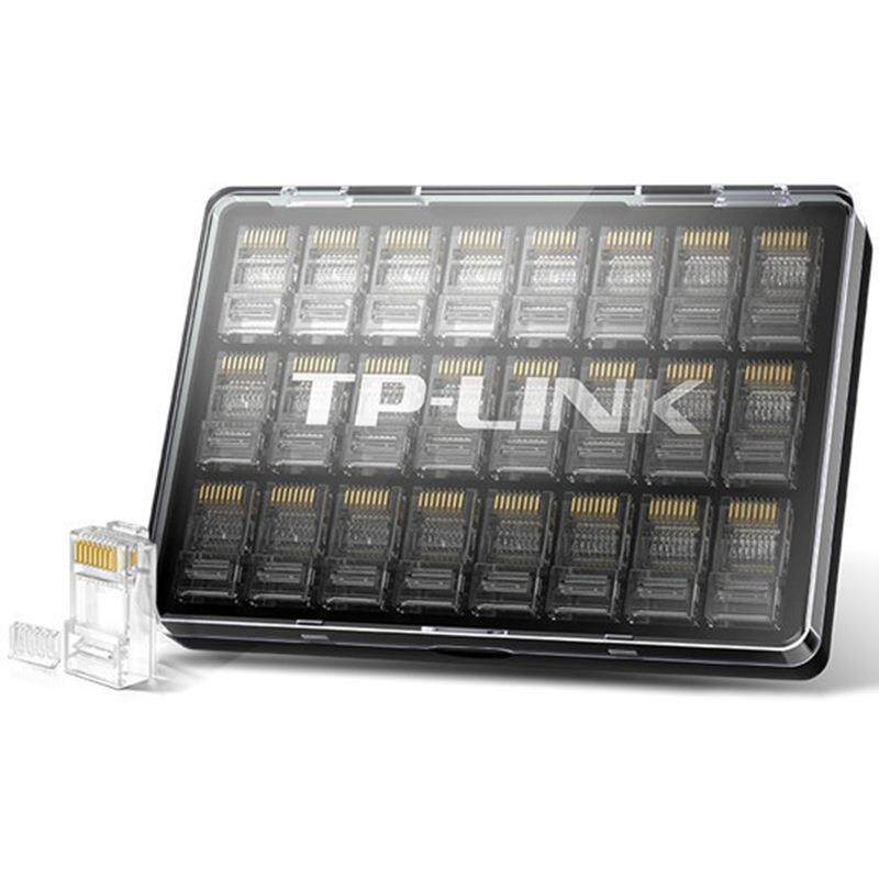 TP-LINK普联 TL-EH602-24 六类非屏蔽网络水晶头24个装
