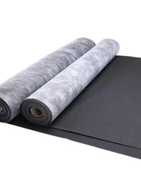 竹特隔音毡厚2mm1*10米墙体吸音棉毯吊顶天花板橡胶隔音板降