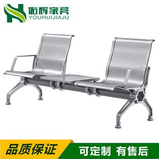 铝合金茶几排椅高档等候椅梅花横梁连排椅钢制公共长排椅休息座椅