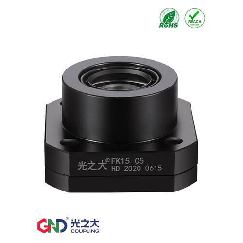 滚珠丝杆精密支撑座FK12轴承座固定端丝杠FF10支撑端模组固定座