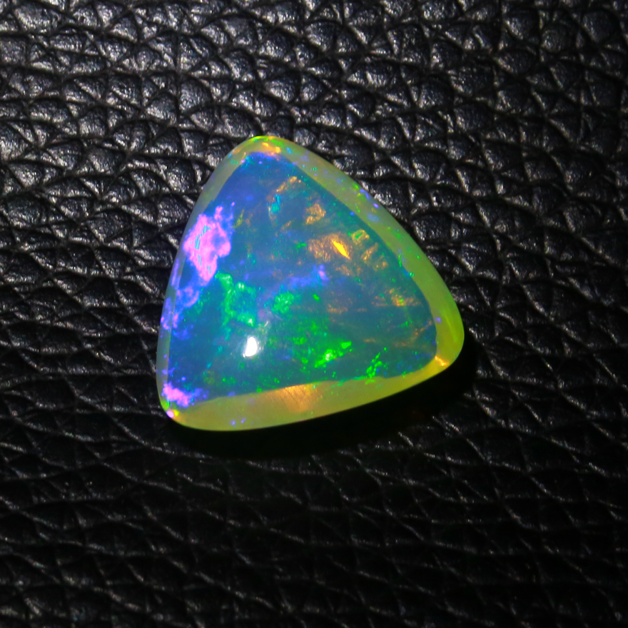 7.2ct【NGSTC】收藏级老矿纯净天然水晶欧泊裸石戒面坠面