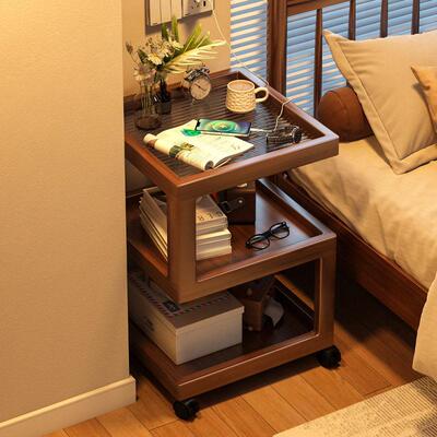 Nightstand small Bedside cabinet sofa side drawer table