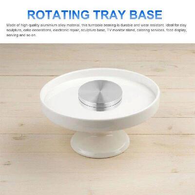 Turntable Base Axle Bearing Cake Dish with Dining Supplies