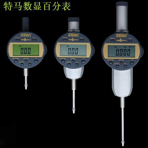 TEMA特马数显百分表0-50*.01mm电子百R分0表测量IDA-910N百分表