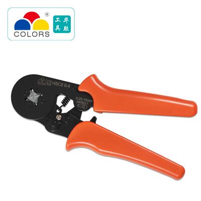 源头厂家华胜工具HSC86-4A迷你型自调试压线钳管型端子压接钳插头