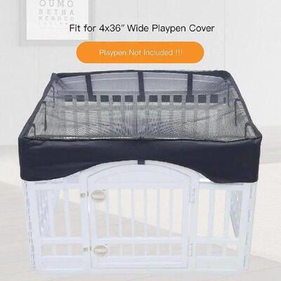 Easy to Install Pet Cover Breathable Mesh Dog Cage Cover