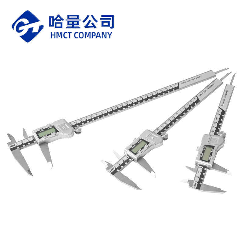 哈量连环电子数显游标卡尺绝对原点四用高精度金属不锈钢包邮开票