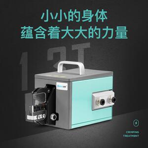 匠恩GNQ-10A 气动压线钳冷压端子压接机台式多功能端子铜鼻子压接