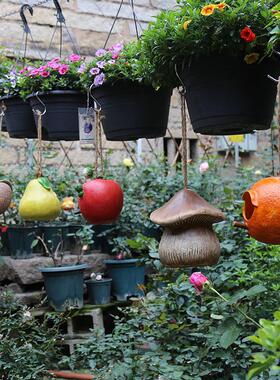 入户花园庭院树脂创意鸟窝装饰户外别墅阳台园艺景观树上装饰挂件