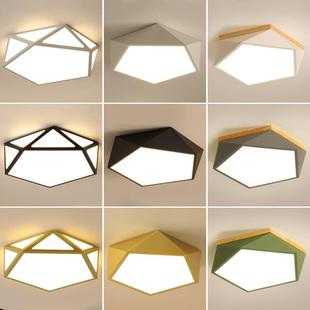 led吸顶灯圆形温馨浪漫创意个性婚房主卧室简约现代儿童房间灯具