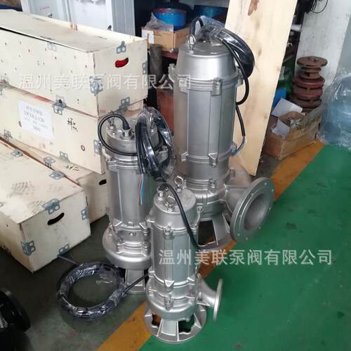 0WQ15钢-32-4不锈潜5水SOL泵QWP不锈钢排污潜水泵不锈钢潜污P泵