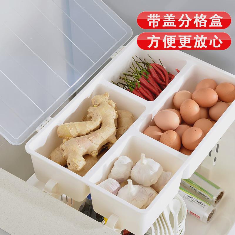 厨房蔬菜置物架收纳筐多层水果菜架子家用放菜盒转角落地篮子新品