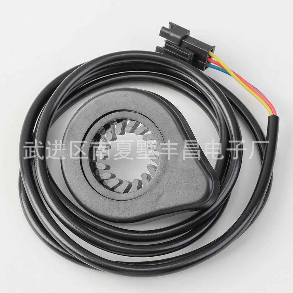 电动自行车配件助力传感器助力器双霍尔一体12磁助力器左侧