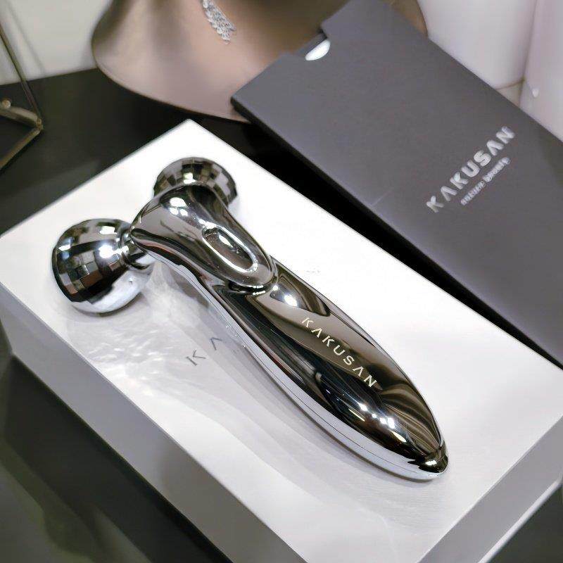 微电流滚轮按摩仪提拉紧致面部家用精华v脸导入瘦咬肌双下巴