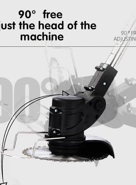 黑IVP色电动割多草机锂电除草机多功能农型家用手持打业小功能充