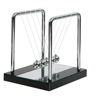 牛顿摆球上班发疯单摆波动态小摆件科技感办公装饰摇摆珠子撞击球