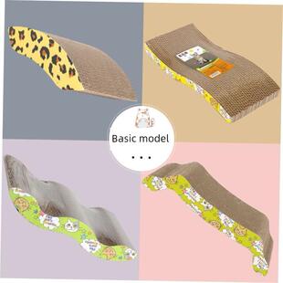 Cat Scratcher Toy with Kitten Ball Toys Catnip Scrat Bed Pet