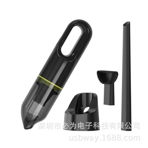 新款便携式手持式无线车载吸尘器家用小巧大功率吸力迷你吸尘器