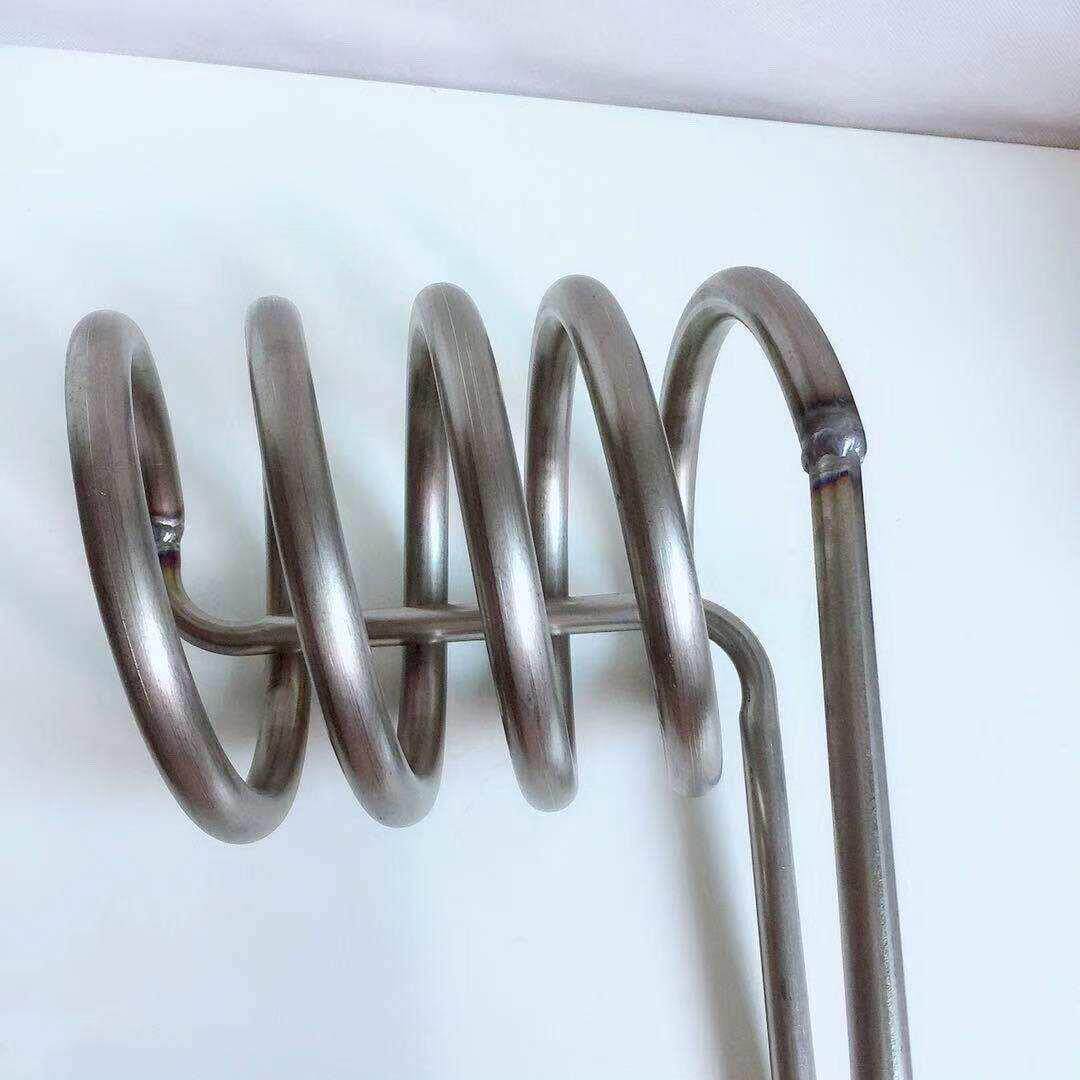 海鲜 鱼缸制冷钛管 匹纯钛蒸发器钛炮 定制加工各类钛盘管 不锈钢