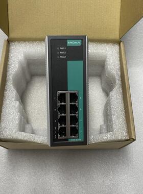 EDS-G308摩莎路由器全千兆工业交换机接入POE网管型多接口环网