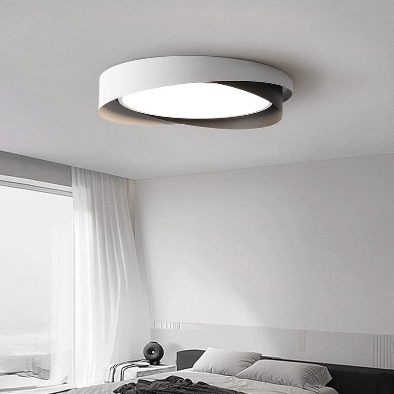 卧灯7867吸顶灯202新款圆形主卧房间灯代简约大室气极现简5创意书