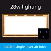 30×60厨房花灯30×30一体式 排气扇塑料扣板吊顶通风机照明二合一