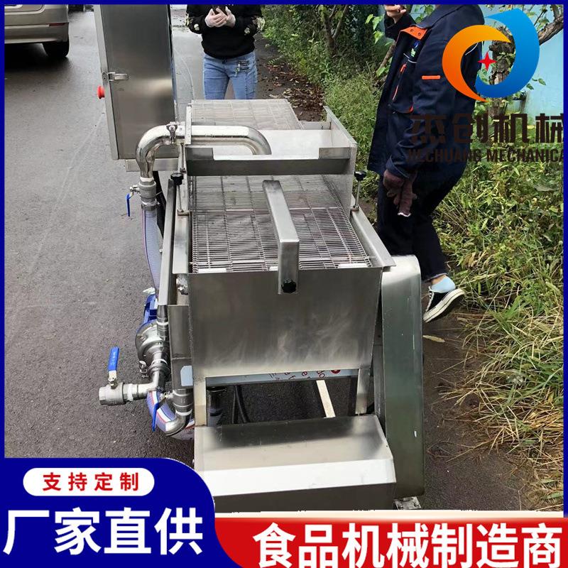 沙琪玛涂层巧克力的设备自动加热上浆机器威化糖果巧克力裹层机