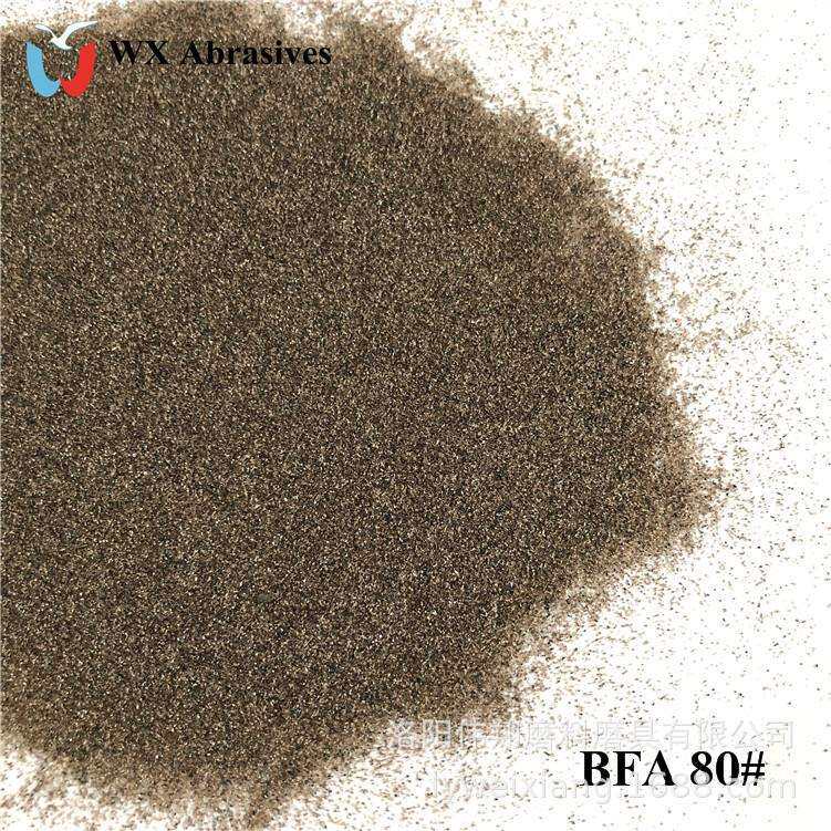 伟翔汽车轴承铝制品喷砂抛光用F80棕刚玉粒度砂80目磨料磨具原料