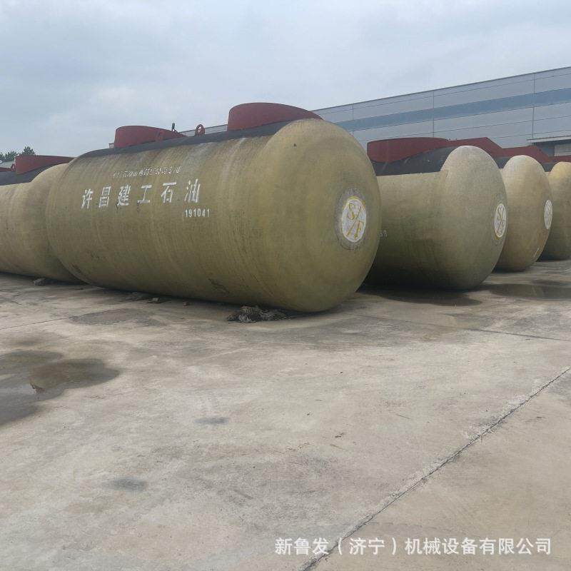 二手双层储油卧式油sf双层地埋油柴油储油加油站适用