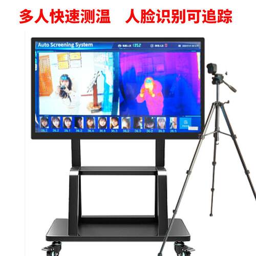 FS体256 Por前视HHE双红外线人热像测温仪器远距离红外成测温