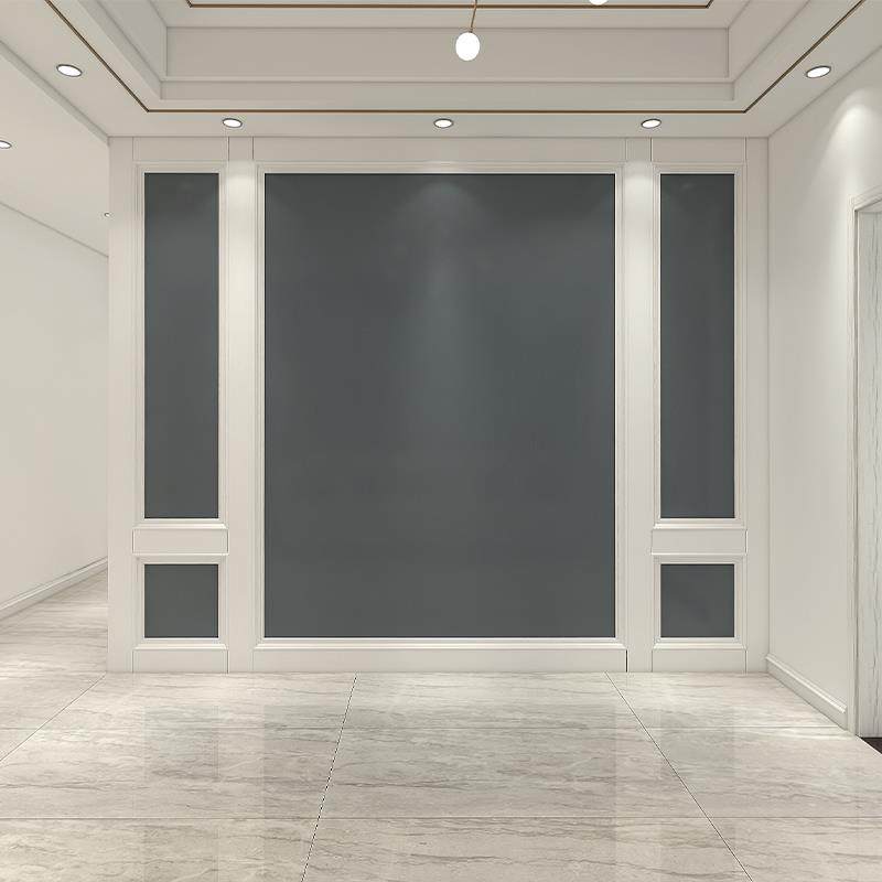 定条制实木墙线背景边框装饰木线白色烤SKT漆阴角相框欧式木条半