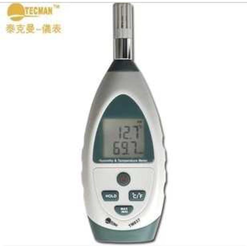 泰克曼TM837手持式数字温湿度计 高灵敏度 双显温湿度测量仪 全新