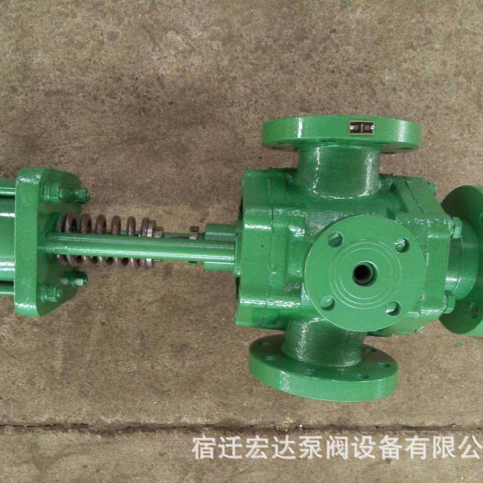 气动保温三通阀QGB三螺杆泵保温沥青泵QGB80*2-6保温螺杆泵